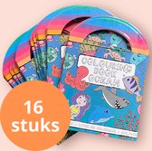 Uitdeelboekjes - Zeemeermin - Zeedieren Kleurboekjes - 16 stuks - Uitdelen - Verjaardag
