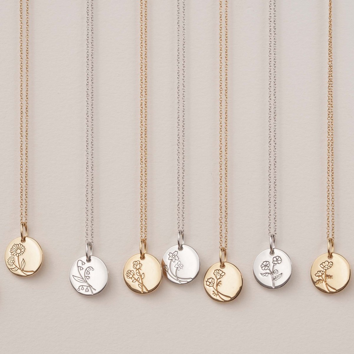 Violet Hamden Venus 925 Sterling Zilveren Ketting met geboortebloem VH340026-SEP