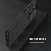 Nillkin CamShield Hoesje voor de Samsung Galaxy A04s - Back Cover met Camera Slider Zwart