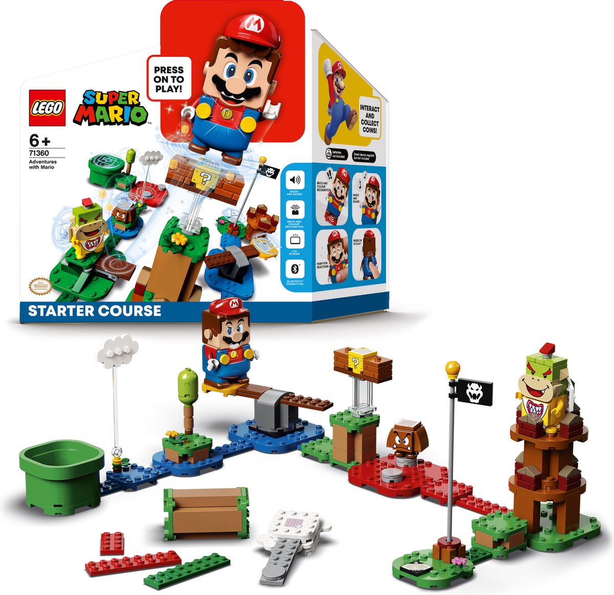LEGO Mario Avonturen Mario Startset - 71360 | bol.com