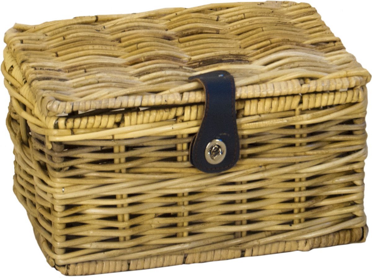Rotan Koffertje Naturel 40x30x23