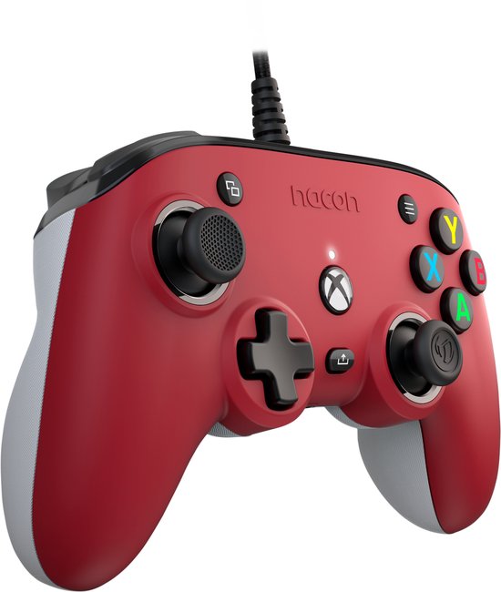 Nacon Pro Compact Official Bedrade Controller Xbox Series XS Rood