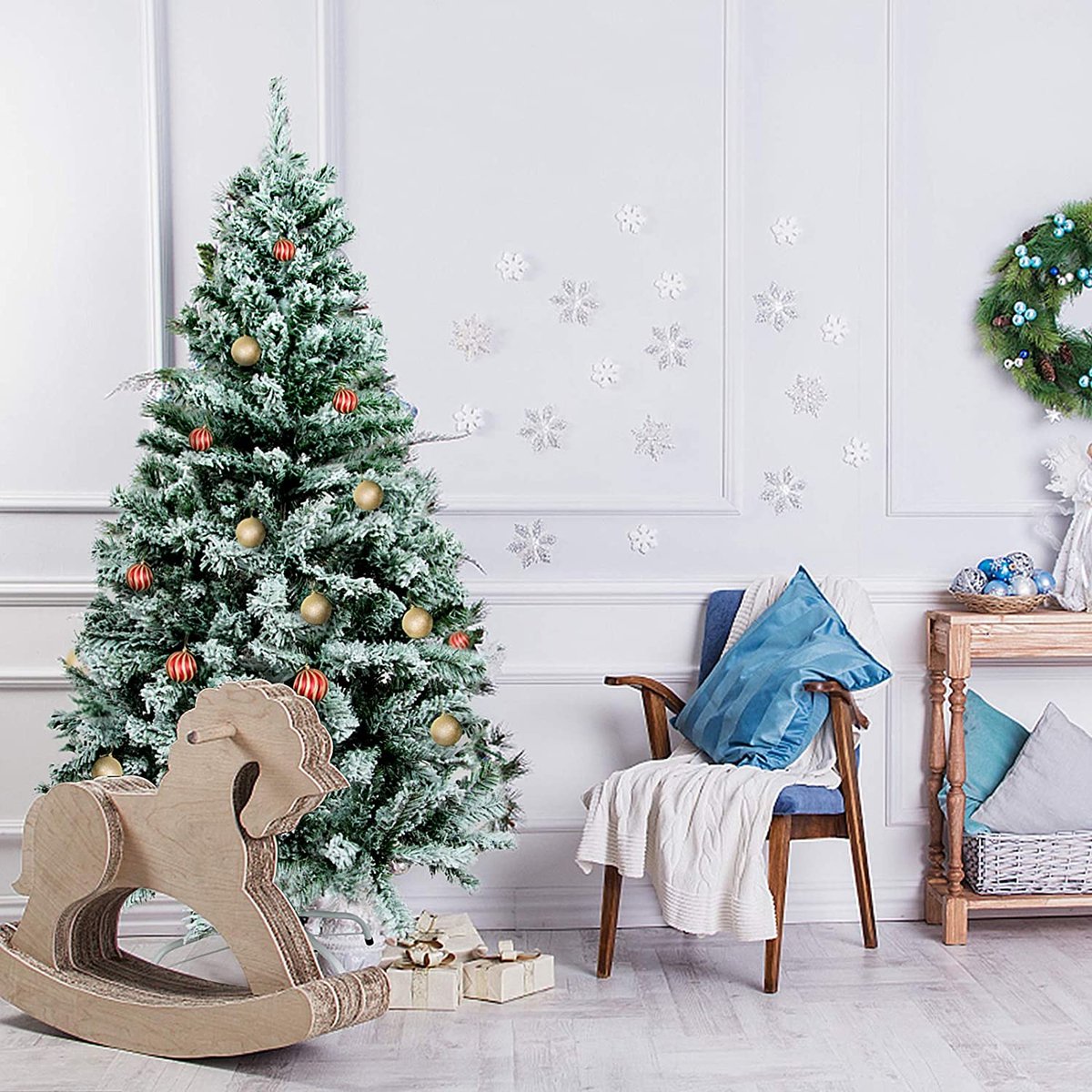 Kunstkerstboom – Premium kwaliteit - realistische kerstboom – duurzaam ‎90 x 90 x 150 cm