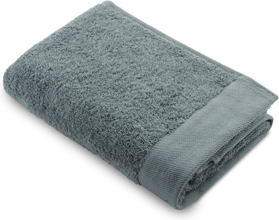 Serviette Walra en coton refait à Cotton – Jade – 50 x 100 cm | Textile de bain durables et doux