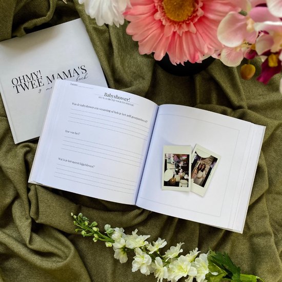 OHMY! – Zwangerschapsdagboek – 2 Mama’s – lesbisch stel - Invulboek – LGBTQ+ – Zwangerschapsherinneringen