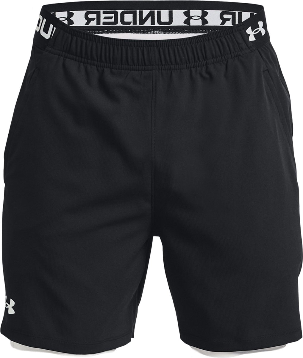 Black under armour sale shorts