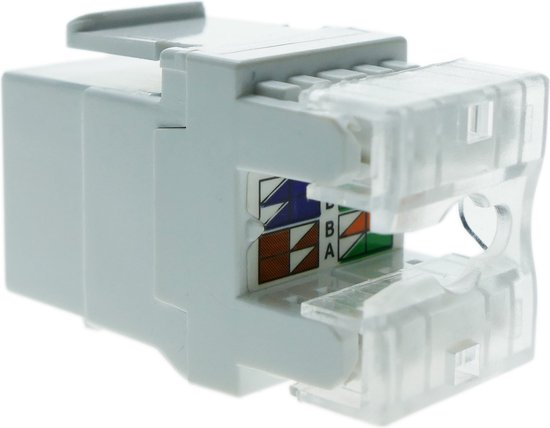 FGB 10-pack Cat6 afgeschermde keystone-koppeling, vrouwelijk naar
