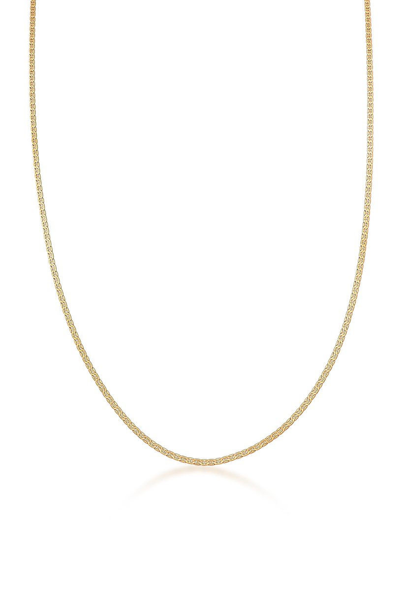 KUZZOI - Halsketting - Heren-Solid Basis Modern in 925 Sterling Zilver - Heren
