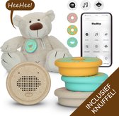 Alecto HeeHee met Knuffelbeer - Baby Spraak Button - Maak van je Knuffel een Interactief Vriendje
