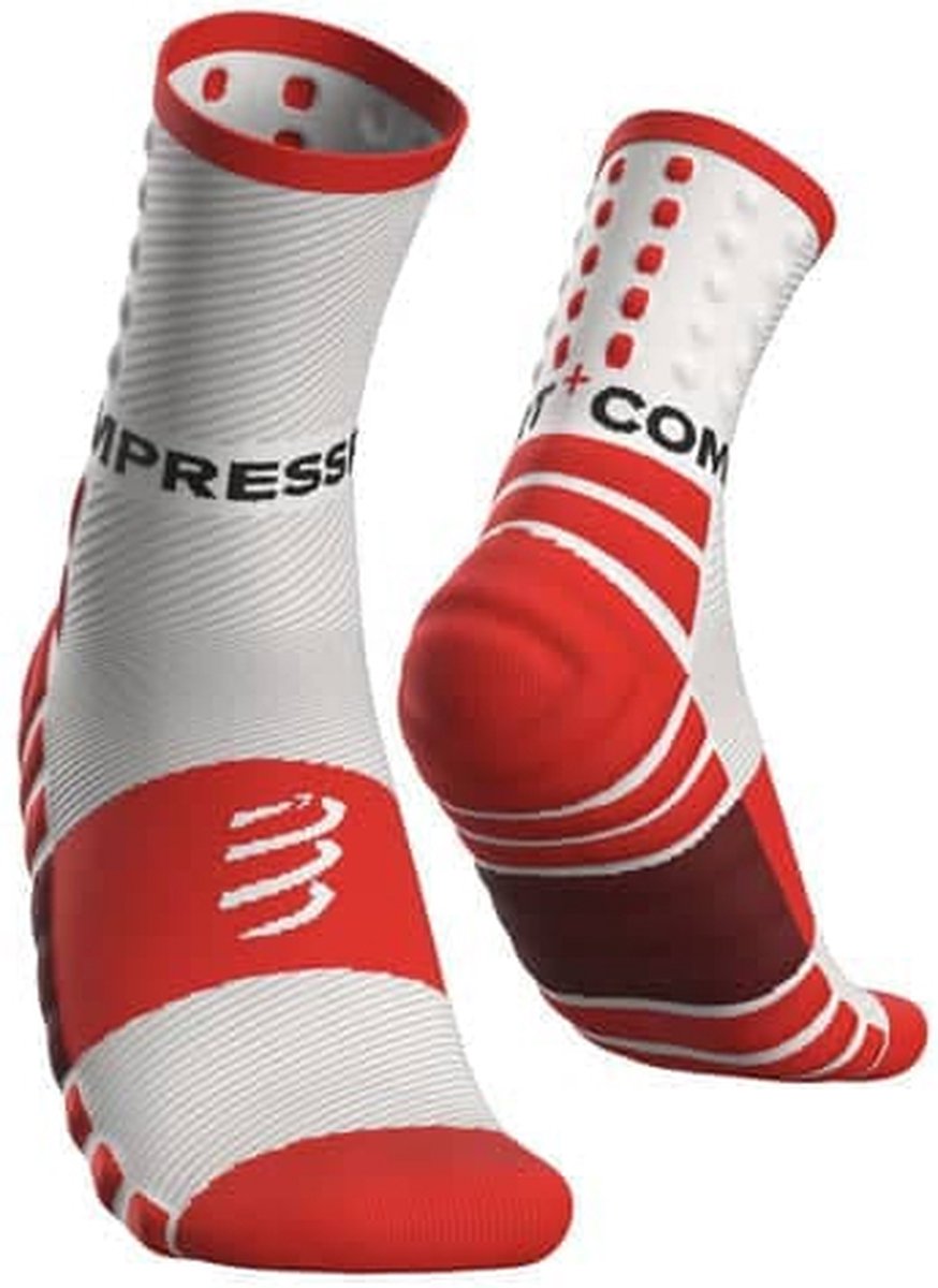 Compressport Shock Absorb Socks - sportsokken - grijs - Unisex