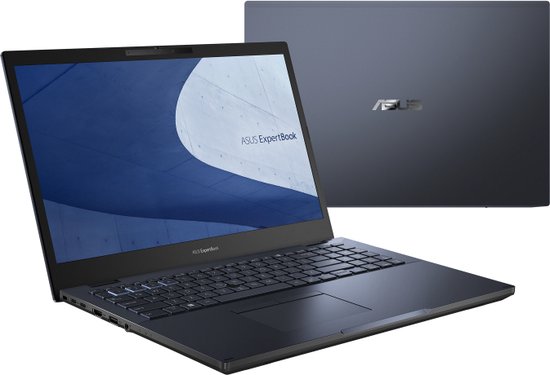 ASUS ExpertBook B2 B2502CBA-BQ0433X Intel® Core™ i5 i5-1240P Laptop 39,6 cm (15.6") Full HD 16 GB DDR4-SDRAM 512 GB SSD Wi-Fi 6E (802.11ax) Windows 11 Pro Zwart