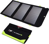 Zonnepanelen Compleet Pakket - Powerbank Zonneenergie - Solar Powerbank - Zonnepaneel Camper - 10000 mAh Accu - voor USB&USB-C