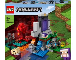 foto van LEGO Minecraft Het Verwoeste Portaal - 21172