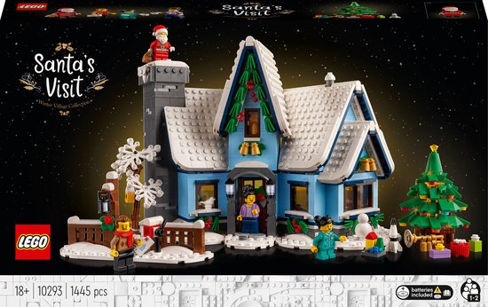LEGO Creator Expert Icons 10293 La Visite du Père Noël, Set de Construction  | bol.com