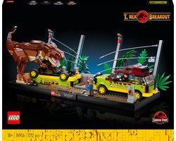 LEGO Jurassic World 76956 T-Rex ontsnapping Image