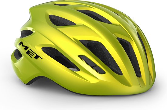 MET Idolo Fietshelm - Race - Maat XL - Lime Yellow Metallic Glossy