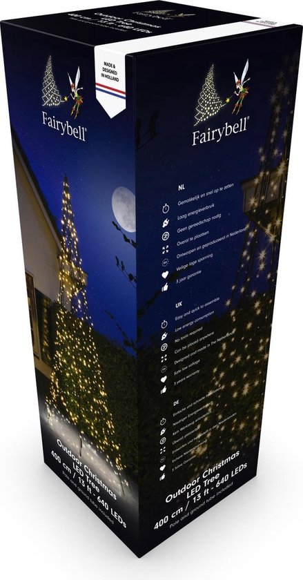 Montejaur Vlaggenmast Kerstboom Verlichting- 6meter- 420Led- Multicolor - Montejaur