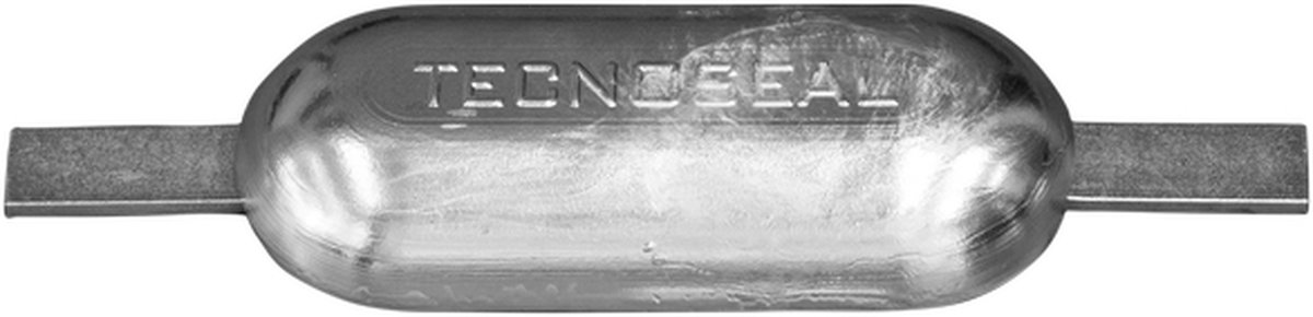 Tecnoseal zinken Anode met Lasstrip 200x90mm 3kg