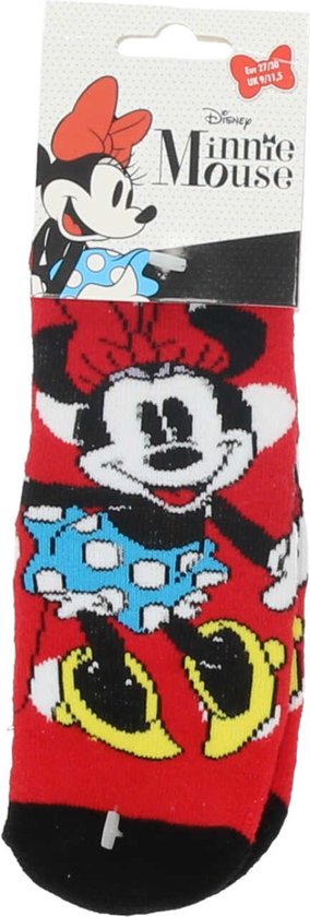 Minnie Mouse - Chaussettes éponge antidérapantes - taille 23-26