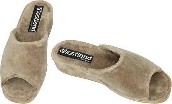 Westland -Dames - taupe - slippers & muiltjes - maat 40.5