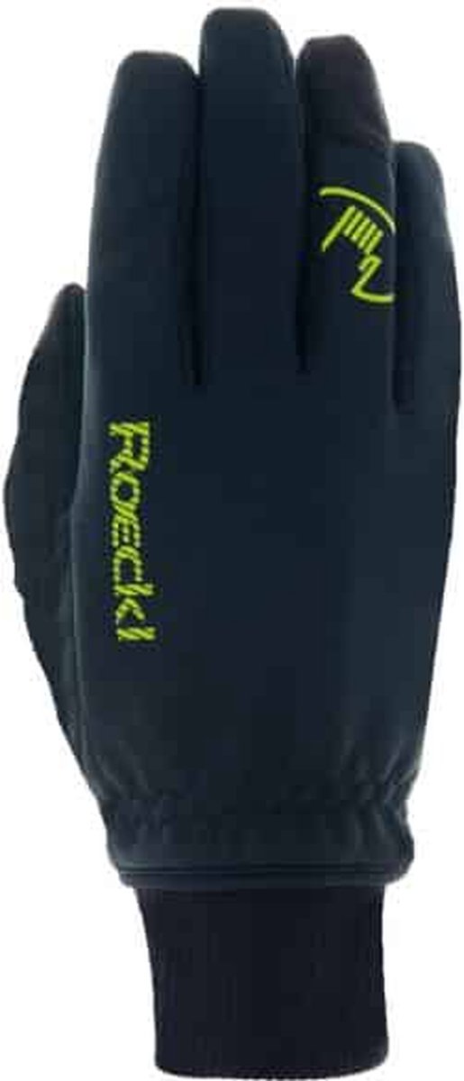 ROECKL Winterhandschoenen Rax neon geel - zwart - Maat 11