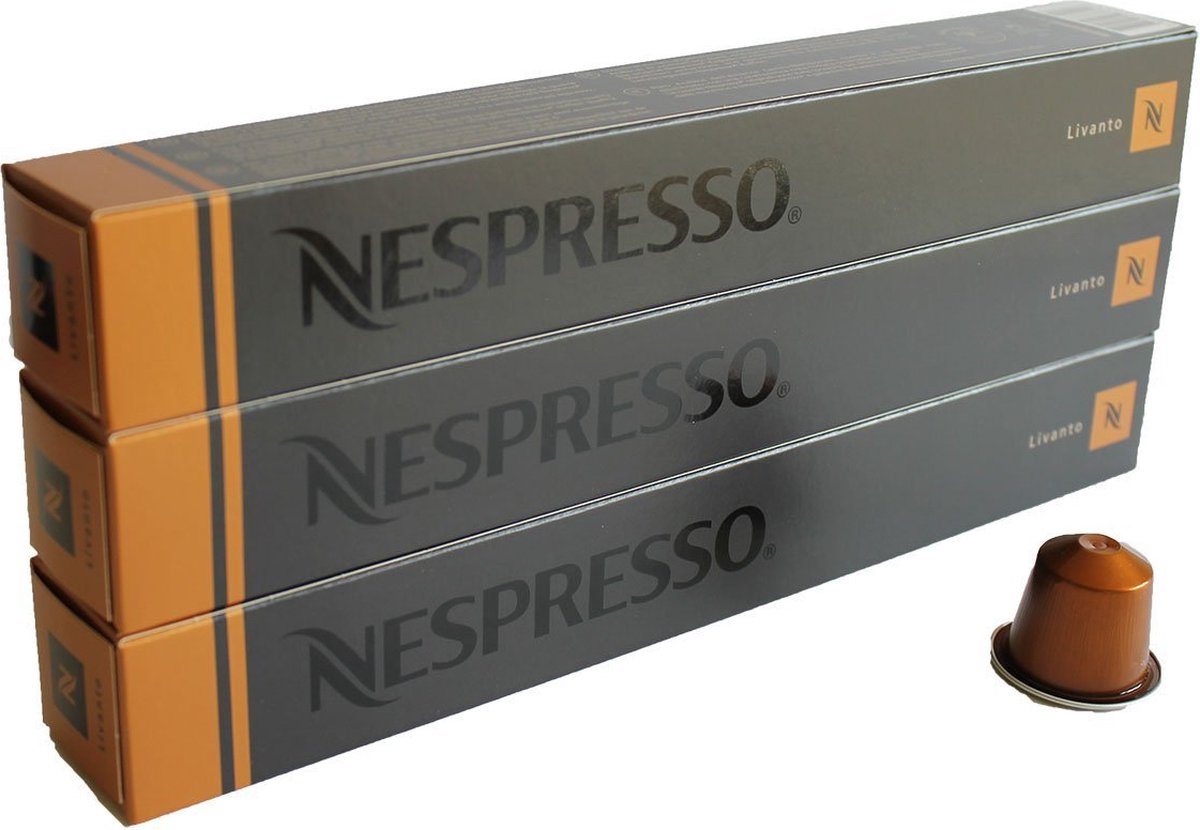 Nespresso - Inspirazione Genova Livanto - Nespresso Cups - 100 Stuks