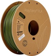Polymaker 70957 PolyTerra Filament PLA kunststof Gering kunststofgehalte, Wateroplosbaar 1.75 mm 1000 g Legerdonkergroe