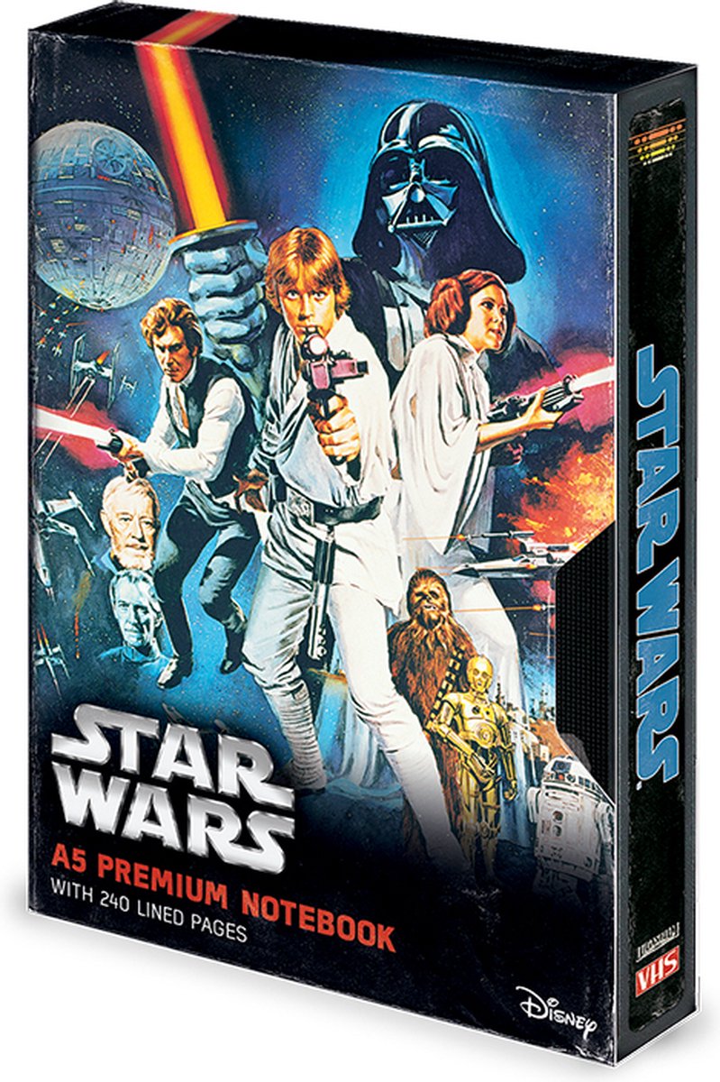 Notitieboek - Star Wars: VHS - A5