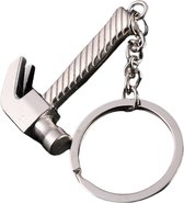 Gereedschap Sleutelhanger - Klauwhamer / Hamer - Leuk voor Vaderdag / Papa - Keychain Sleutel Hanger Cadeau - Auto Accessoires