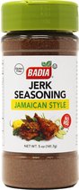Badia Épices | Assaisonnement Jerk Style Jamaïcain | herbes pour tous les types de viande, poisson, légumes et frites | 141,7 grammes