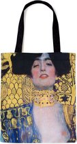 Luxe katoenen tas, gevoerd, Gustav Klimt, Judith