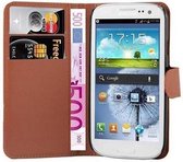 Samsung S3 Mini Hoesje Met Pasjeshouder Bookcase Bruin