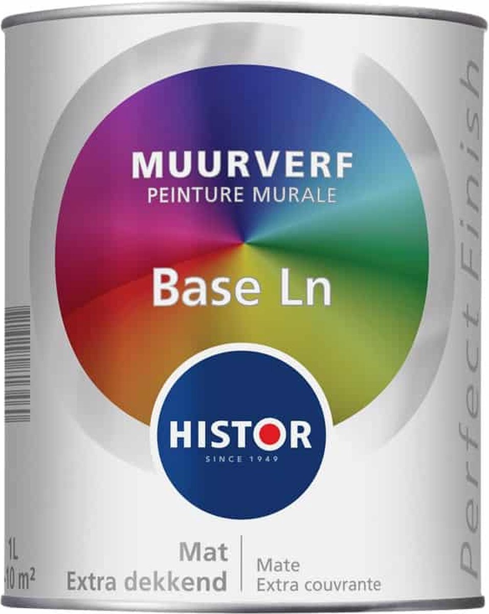 Histor Muurverf Mat Pf 1000 Basis-Ln