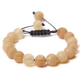 Marama - bracelet Sandy Beach - réglable - pierres précieuses Quarts - bracelet femme