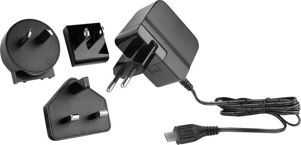 HN Power HNP12I-MicroUSBL6 HNP12I-MicroUSBL6 USB-oplader Thuis Uitgangsstroom (max.) 2400 mA 1 x Micro-USB-stekker Met