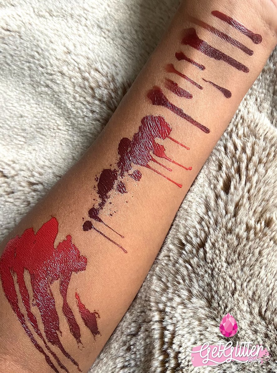 GetGlitterBaby® - Bloed Tattoo Halloween Decoratie Versiering / Carnaval Schmink Make Up Plak Tattoos / Tijdelijke Tattoo / Nep Tatoeage - Bloed — afbeelding 6