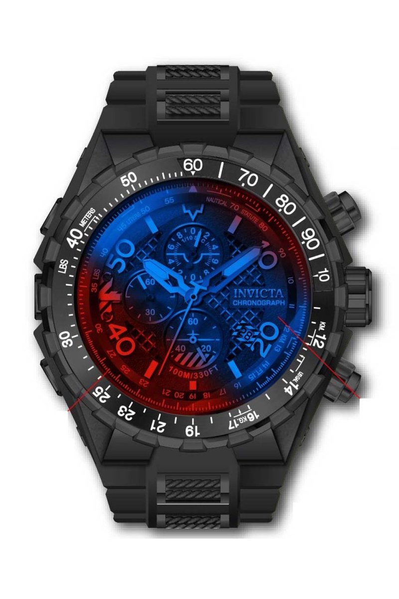 Invicta Aviator 40129 Quartz Herenhorloge - 54mm