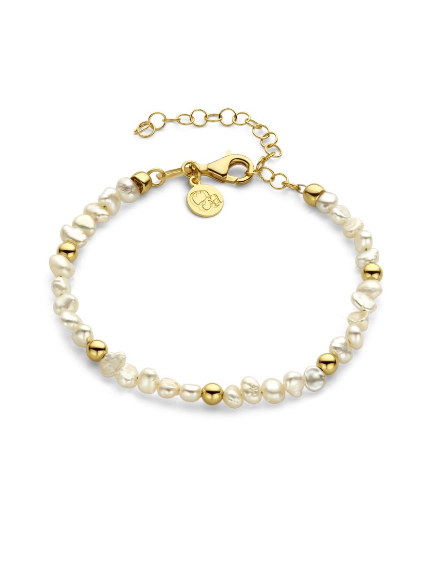 Casa Jewelry Armband Garda Parel - Goud Verguld