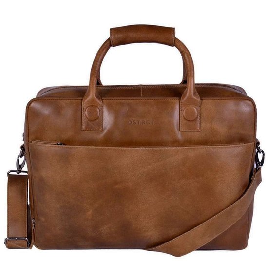 DSTRCT Fletcher Street Laptop Bag - 17 pouces - Cognac