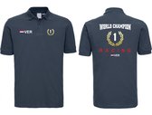 Polo World Champion 1 2023 | Max Verstappen / Red Bull Racing / Formule 1 Fan | Wereldkampioen | Navy | maat XXL