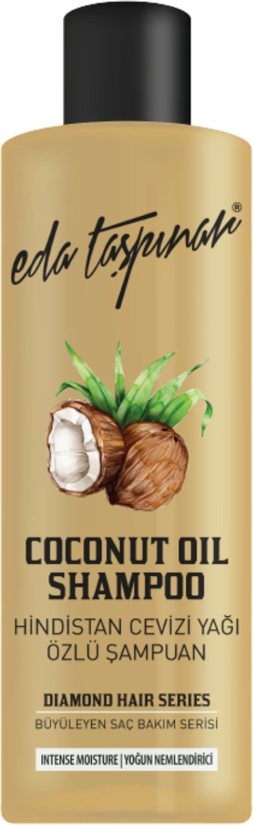 Eda Taspinar® Kokosolie Shampoo - Coconut Oil Shampoo - Intense vochtinbrengende shampoo - 400ml