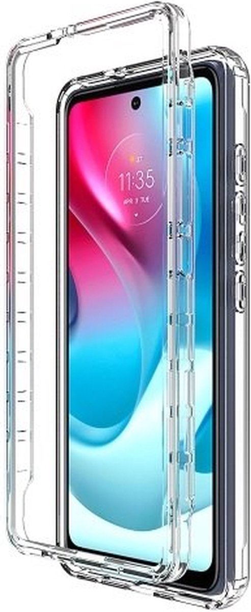 Motorola Moto G60S Hoesje Shockproof Transparant