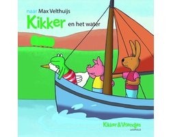 Omslag van Kikker en het water.  (maxi - editie  25 x 25cm )  Kikker & Vriendjes.
