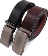 Safekeepers - leren riem - automatisch - zwart - bruin - leder - heren - dames