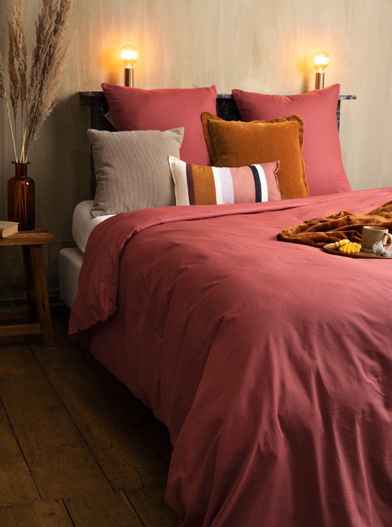 Dekbedovertrek Percale Katoen Donkere Kleuren Effen 200×200 Cm Groen Anti Allergie Anti Huisstofmijt Good Morning Dekbed Discounter Nl 3