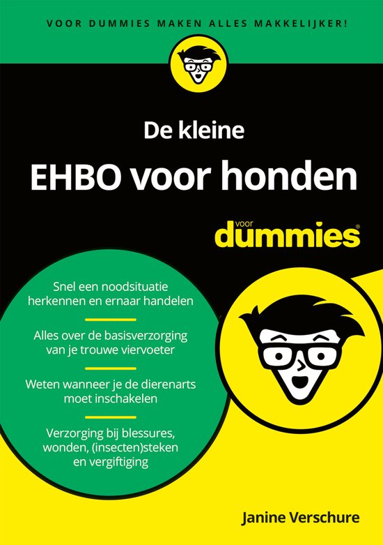 Voor Dummies - De kleine EHBO voor honden voor Dummies - cover