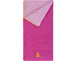 Abbey Camp Kinderslaapzak 2 seizoenen - Dekenmodel - Roze - 140x70 cm - Warm & Comfortabel - Koppelbaar