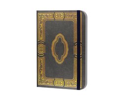 Peter Pauper - Compact Journal - Gilded Onyx - met elastieksluiting - 13x18 cm