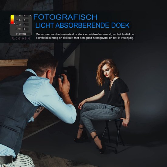 Andoer Andoer 5x7ft Volledige Kleur Achtergrond Fotografie Kit met Verstelbare T-Vorm Achtergrond Stand 5x7ft 5 Groen Lente Klemmen