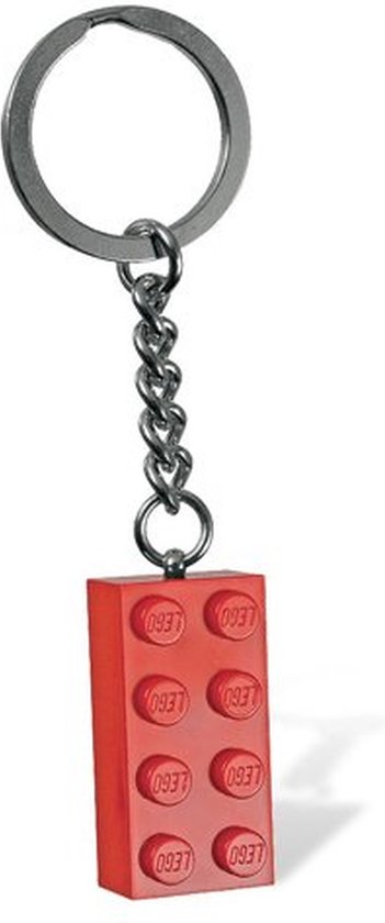 Porte-clés LEGO - Brique rouge - Bloc LEGO